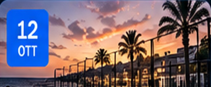 Campo da padel al tramonto